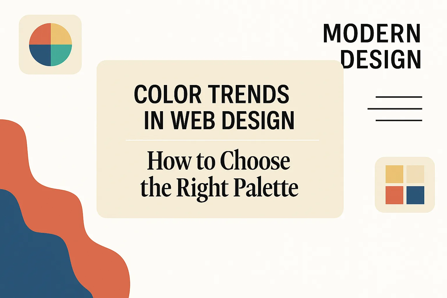 Color Trends in Web Design: How to Choose the Right Palette